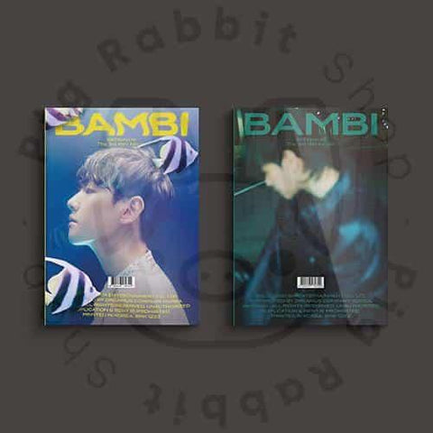 BAEK HYUN Mini Album Vol.3 - Bambi ( Photobook Ver.) VERSIÓN ALEATORIA - Pig Rabbit Shop Kpop store Spain