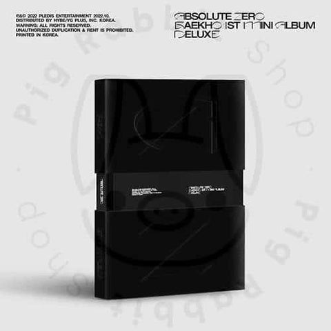 BAEKHO Mini Album Vol. 1 - Absolute Zero (Deluxe Ver.) - Pig Rabbit Shop Kpop store Spain