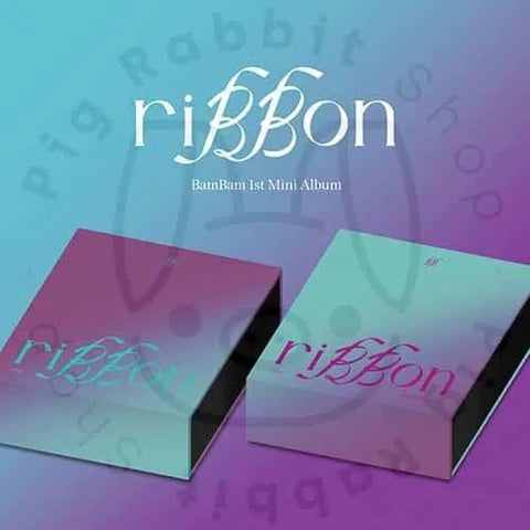 Bambam 1st mini album - riBBon - Pig Rabbit Shop Kpop store Spain