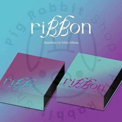 Bambam 1st mini album - riBBon - Pig Rabbit Shop Kpop store Spain