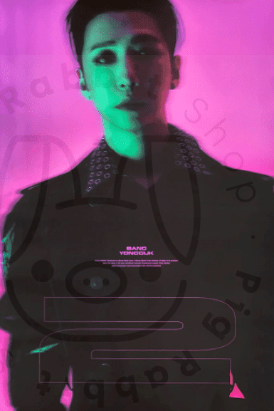 BANG YONGGUK – EP Album [2] [ Chaotic ] poster - Pig Rabbit Shop Kpop store Spain