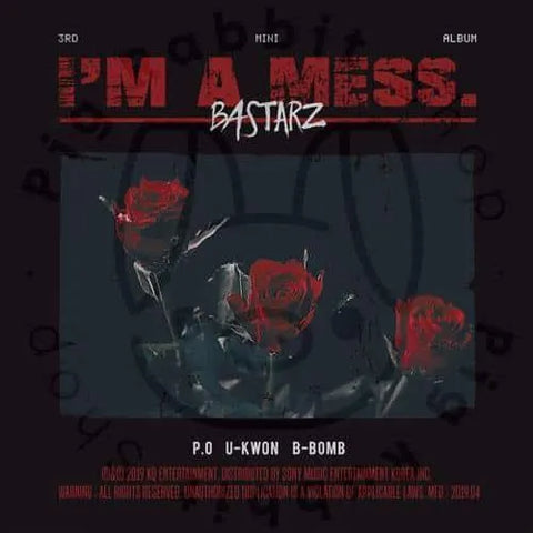 BASTARZ Mini Album Vol.3 - I'm a mess - Pig Rabbit Shop Kpop store Spain