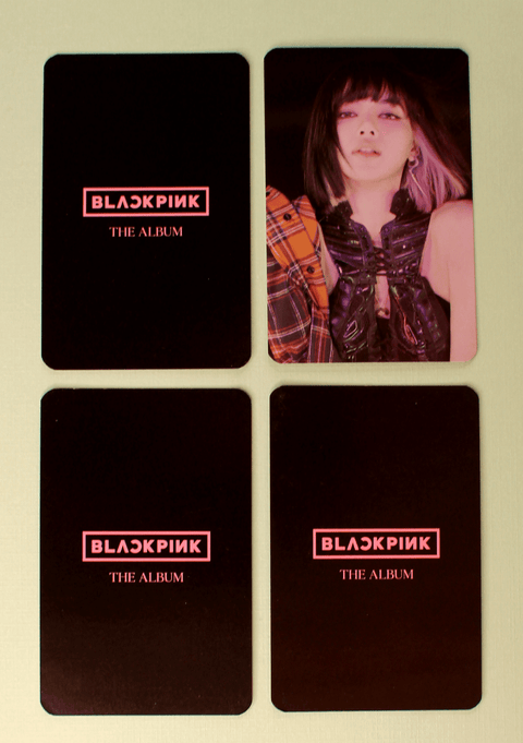 BLACKPINK 1st FULL ALBUM - THE ALBUM Preorder Photorcard - Pig Rabbit Shop Kpop store Spain