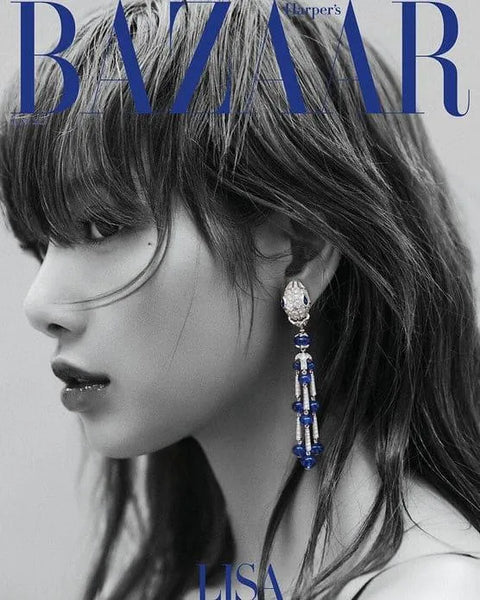 BLACKPINK LISA COVER BAZAAR MAGAZINE MAGAZINE 2023 JUNE - Pig Rabbit Shop Kpop store Spain
