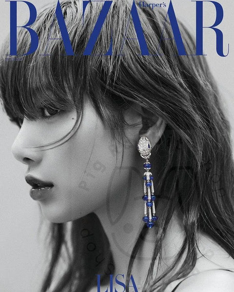 BLACKPINK LISA COVER BAZAAR MAGAZINE MAGAZINE 2023 JUNE - Pig Rabbit Shop Kpop store Spain