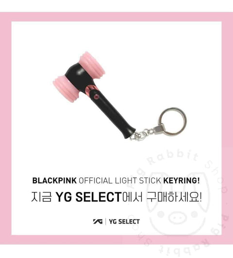 BLACKPINK - MINI LIGHT STICK OFFICIAL KEYRING - Pig Rabbit Shop Kpop store Spain