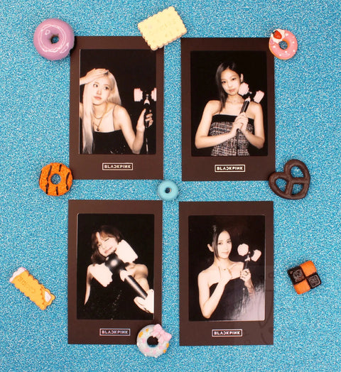 BLACKPINK – OFFICIAL LIGHT STICK VER.2 RENEWAL EDITION Preorder Polaroid [ black ] - Pig Rabbit Shop Kpop store Spain