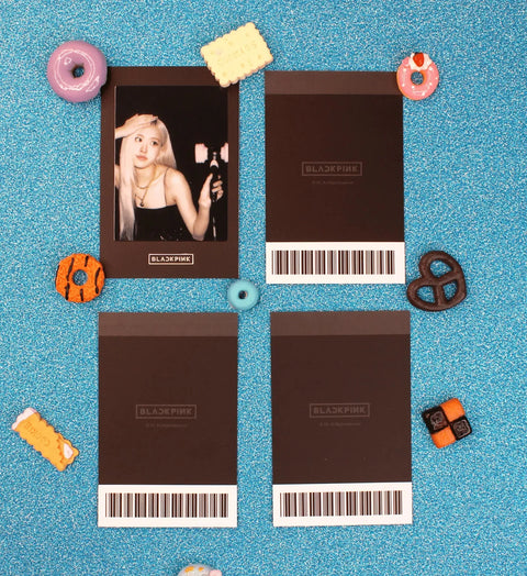 BLACKPINK – OFFICIAL LIGHT STICK VER.2 RENEWAL EDITION Preorder Polaroid [ black ] - Pig Rabbit Shop Kpop store Spain