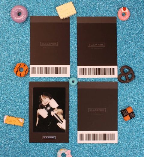 BLACKPINK – OFFICIAL LIGHT STICK VER.2 RENEWAL EDITION Preorder Polaroid [ black ] - Pig Rabbit Shop Kpop store Spain