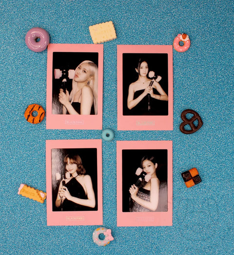 BLACKPINK – OFFICIAL LIGHT STICK VER.2 RENEWAL EDITION Preorder Polaroid [ pink ] - Pig Rabbit Shop Kpop store Spain
