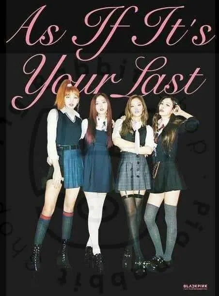 Blackpink - Pop up store - as if it's your last [ 1 ] poster - Pig Rabbit Shop Kpop store Spain