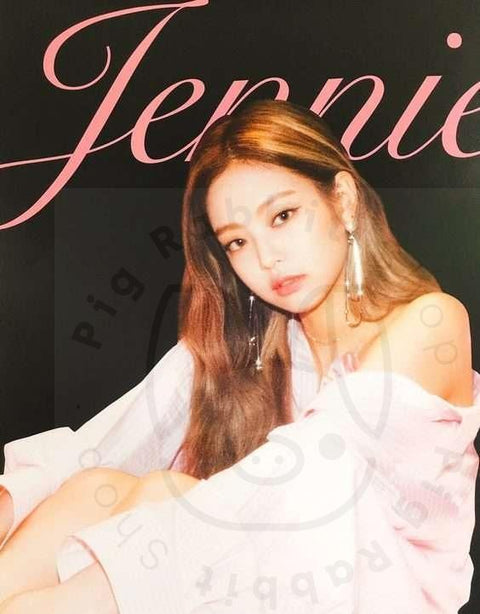 Blackpink - Pop up store - as if it's your last [ Jennie with name ] poster - Pig Rabbit Shop Kpop store Spain