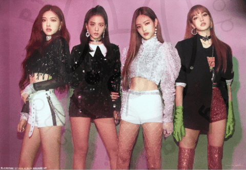 Blackpink - Square up double sided poster - Pig Rabbit Shop Kpop store Spain