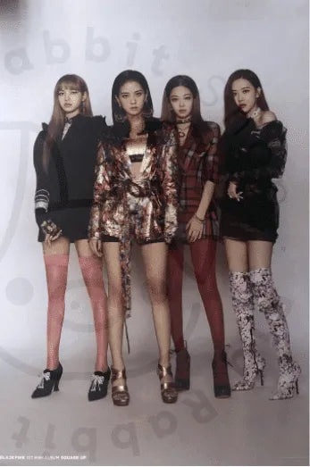 Blackpink - Square up double sided poster - Pig Rabbit Shop Kpop store Spain