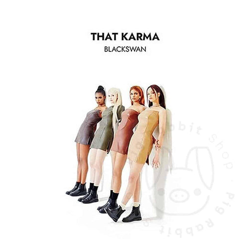 BLACKSWAN 2nd Single Album - THAT KARMA - Pig Rabbit Shop Kpop store Spain