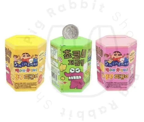 Blind box Chocobi hucha + figura Shin Chan - Pig Rabbit Shop Kpop store Spain