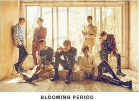 Block B Blooming days [ a ] poster - Pig Rabbit Shop Kpop store Spain