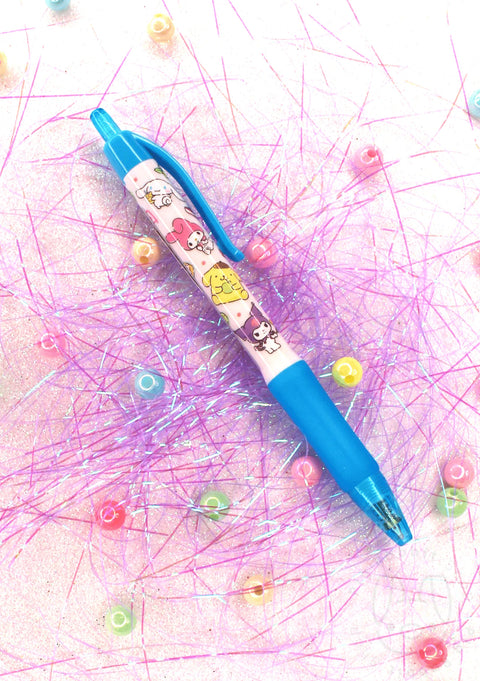 BOLIGRAFO AZUL SANRIO CHARCTERS (perfumado) - Pig Rabbit Shop Kpop store Spain