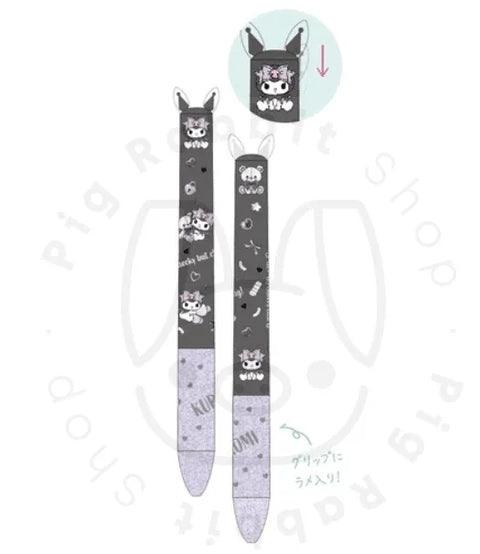 BOLIGRAFO CHEEKY BYT CHARMI KUROMI ROJO Y NEGRO - Pig Rabbit Shop Kpop store Spain