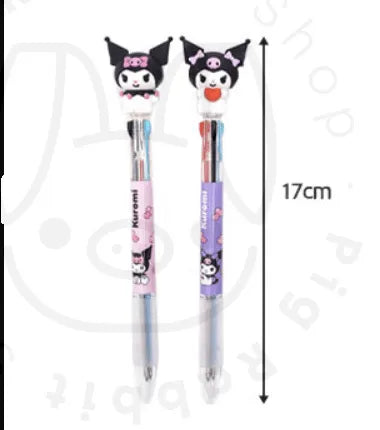 Boligrafo Kuromi 3 colores 0.7 (Random) - Pig Rabbit Shop Kpop store Spain