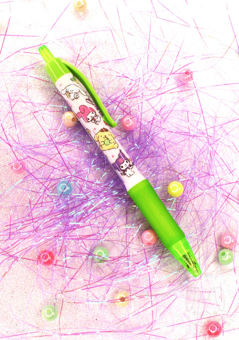 BOLIGRAFO VERDE SANRIO CHARACTERS (perfumado) - Pig Rabbit Shop Kpop store Spain