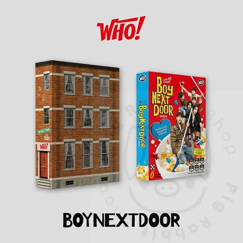BOYNEXTDOOR 1st Single - WHO! - Pig Rabbit Shop Kpop store Spain