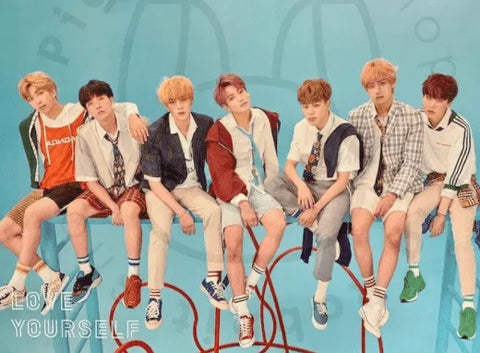 BTS Love yourself : answer [ f ] poster - Pig Rabbit Shop Kpop store Spain