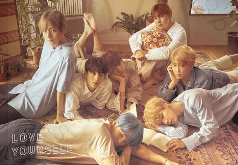 BTS Love yourself : her [ l ] poster - Pig Rabbit Shop Kpop store Spain