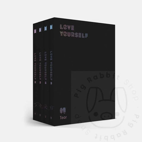 BTS LOVE YOURSELF 轉 'Tear'-3rd Album - Pig Rabbit Shop Kpop store Spain