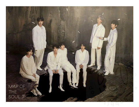 BTS - Map of the soul : 7 [ 1 ] poster - Pig Rabbit Shop Kpop store Spain