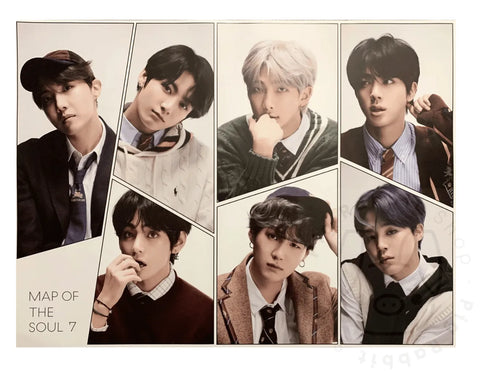 BTS - Map of the soul : 7 [ 4 ] poster - Pig Rabbit Shop Kpop store Spain