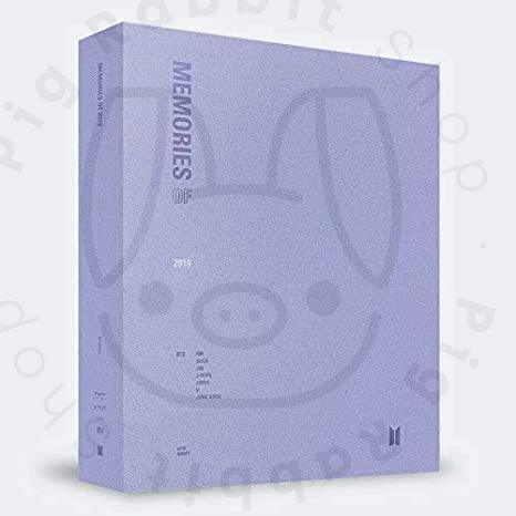 BTS Memories Of 2018 DVD - Pig Rabbit Shop Kpop store Spain