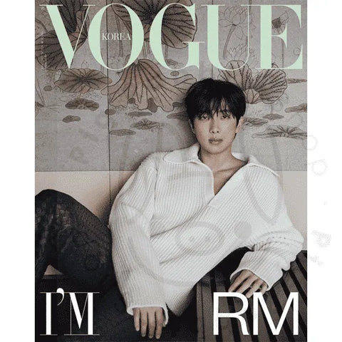 BTS RM COVER VOGUE MAGAZINE 2023 JUNE - Pig Rabbit Shop Kpop store Spain