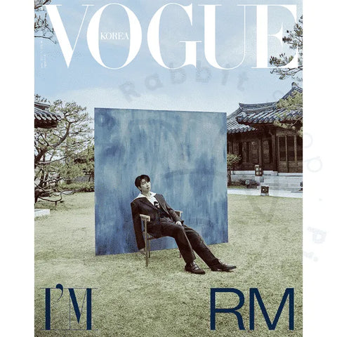 BTS RM COVER VOGUE MAGAZINE 2023 JUNE - Pig Rabbit Shop Kpop store Spain