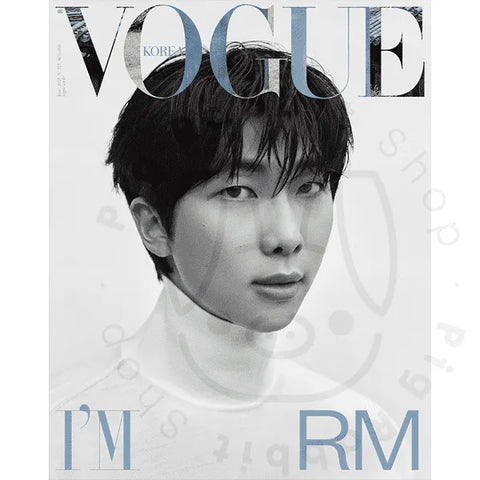 BTS RM COVER VOGUE MAGAZINE 2023 JUNE - Pig Rabbit Shop Kpop store Spain