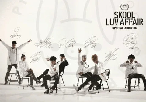 BTS Skool luv affair special edition poster - Pig Rabbit Shop Kpop store Spain