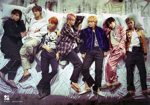 BTS Wings poster - Pig Rabbit Shop Kpop store Spain