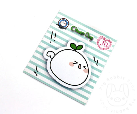 BUDDING POP clever day 30 sheets memo pad notes - Pig Rabbit Shop Kpop store Spain