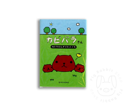 Capibara san sweet memo garden -Notas adhesivas - Pig Rabbit Shop Kpop store Spain