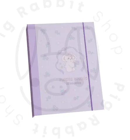 Carpeta de tapa dura A5 - Photocard Kpop - Planificador de 6 anillas diario álbum de recortes - Pig Rabbit Shop Kpop store Spain