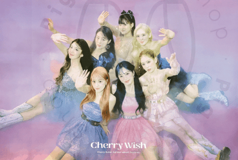 CHERRY BULLET – Cherry Wish [ Dazzle ] poster - Pig Rabbit Shop Kpop store Spain