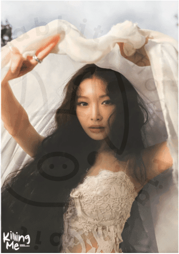 Chung Ha - Killing me [ a ] poster - Pig Rabbit Shop Kpop store Spain