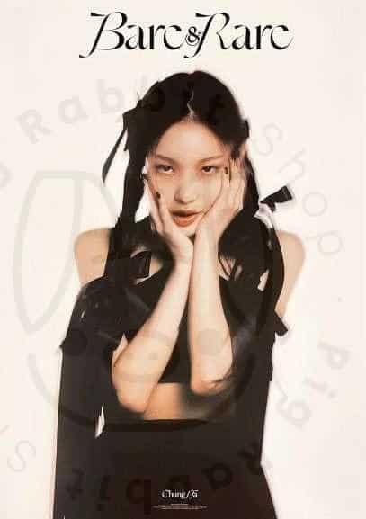 CHUNGHA 2ND STUDIO ALBUM [ BARE & RARE PT.1 ] POSTER - Pig Rabbit Shop Kpop store Spain