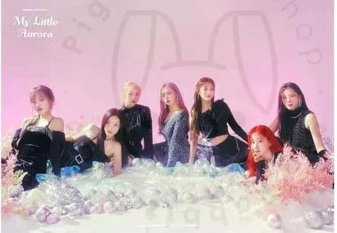 CIGNATURE 3RD EP ALBUM -MY LITTLE AURORA Poster [Jupiter ver.] - Pig Rabbit Shop Kpop store Spain