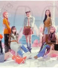 Álbum My Little Aurora versión Saturn de cignature K-Pop, portada con miembros del grupo