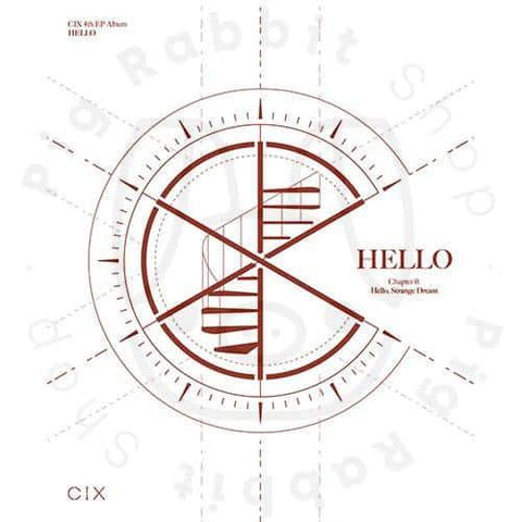 CIX EP Album Vol.4 - HELLO Chapter Ø. Hello, Strange Dream - Pig Rabbit Shop Kpop store Spain