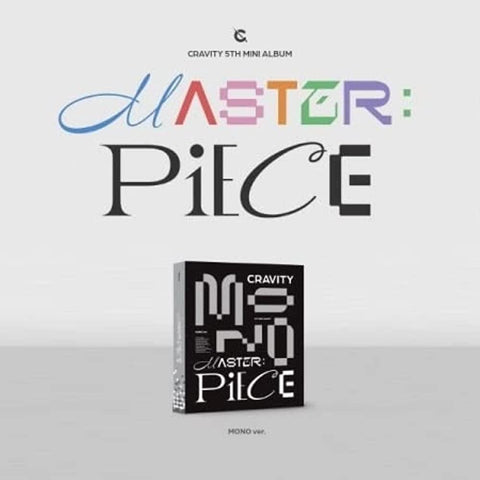 CRAVITY 5th Mini Album - MASTER:PIECE - Pig Rabbit Shop Kpop store Spain