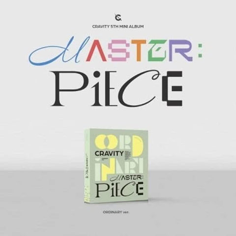 CRAVITY 5th Mini Album - MASTER:PIECE - Pig Rabbit Shop Kpop store Spain