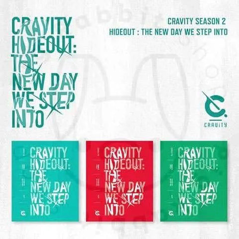 CRAVITY Album SEASON2. - HIDEOUT: THE NEW DAY WE STEP INTO - Pig Rabbit Shop Kpop store Spain
