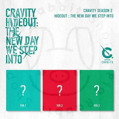 CRAVITY Album SEASON2. - HIDEOUT: THE NEW DAY WE STEP INTO - Pig Rabbit Shop Kpop store Spain